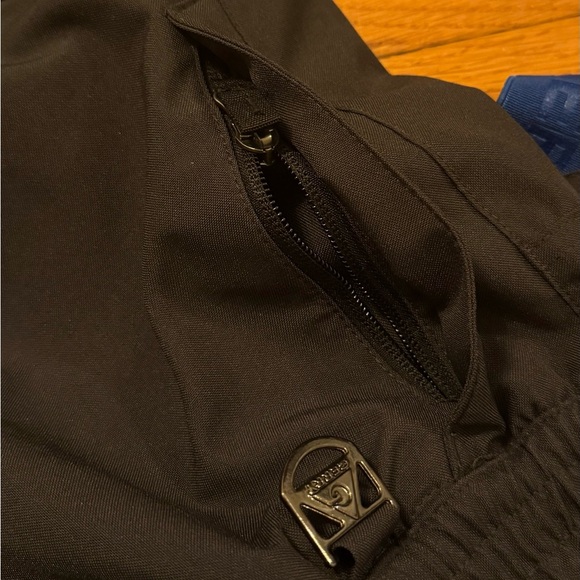 GERRY Kids Youth XS - 5/6 Snow Pants with Removable Blue Adjustable Suspenders - Picture 9 of 10